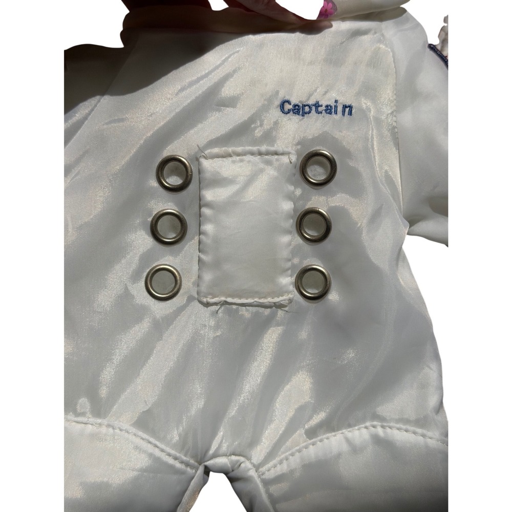 PlushWear by Stuff A Plush Astronaut Space Suit Teddy Bear Outfit‎ White 2pc Set - Picture 3 of 9